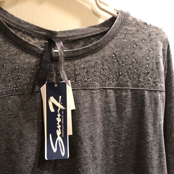 NWT Seven7 Long sleeve Shirt. Size medium - Picture 2 of 6